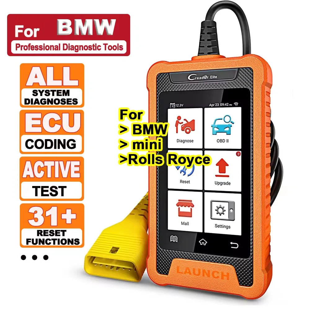 LAUNCH X431 Elite VAG/BMW/Mercedes/GM/Toyota 