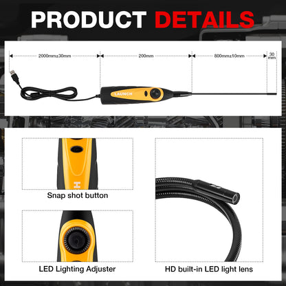 LAUNCH® VSP-600 Endoscope Camera