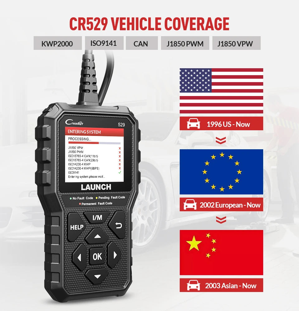 LAUNCH CReader 529 Diagnostic Tool