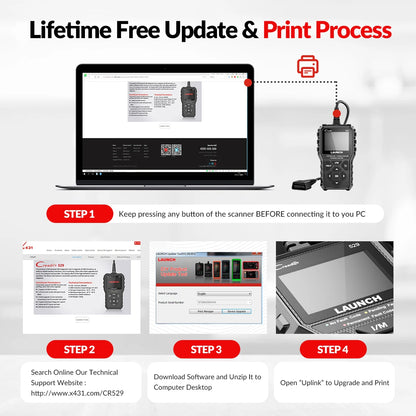 LAUNCH CReader 529 Diagnostic Tool