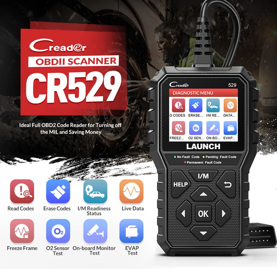 LAUNCH CReader 529 Diagnostic Tool