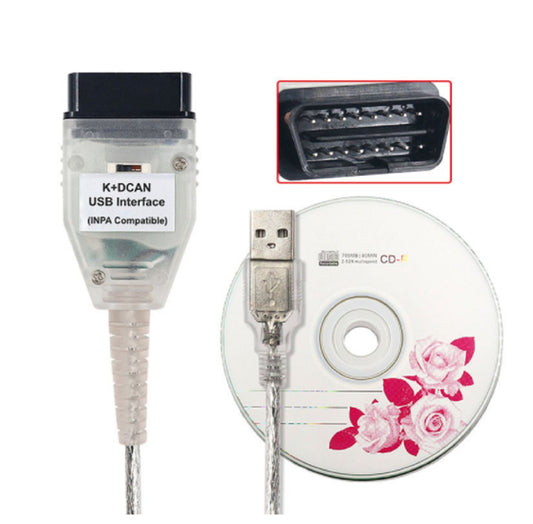BMW INPA Diagnostic Tool 1998-2012 K+DCAN
