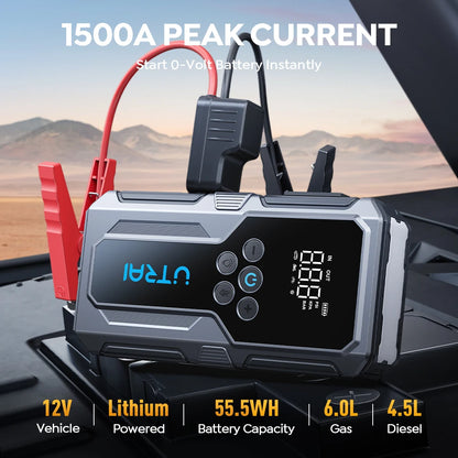 UTRAI JS-9 1500A käynnistin/ilmapumppu