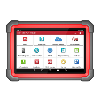 Launch© X431 IMMO PLUS Key Programming Device + Diagnostic Device 