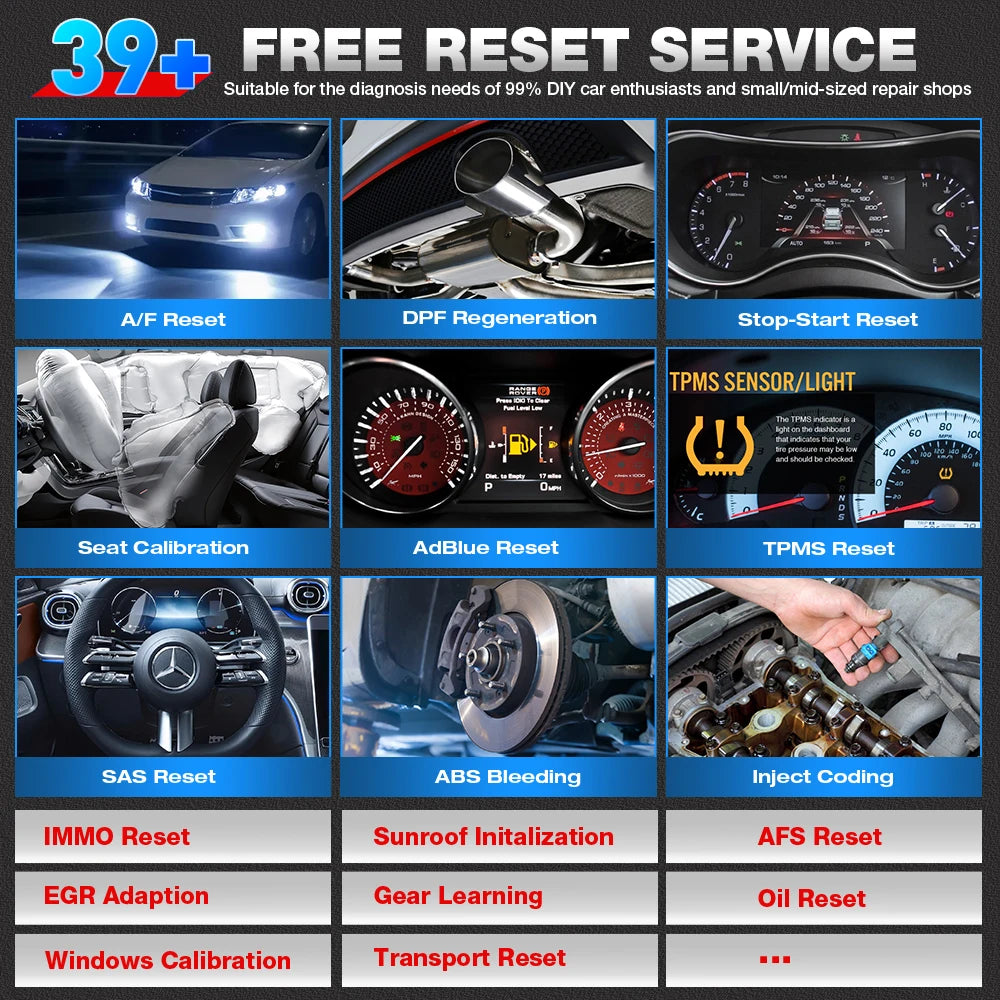 Launch© X431 IMMO PLUS Key Programming Device + Diagnostic Device 