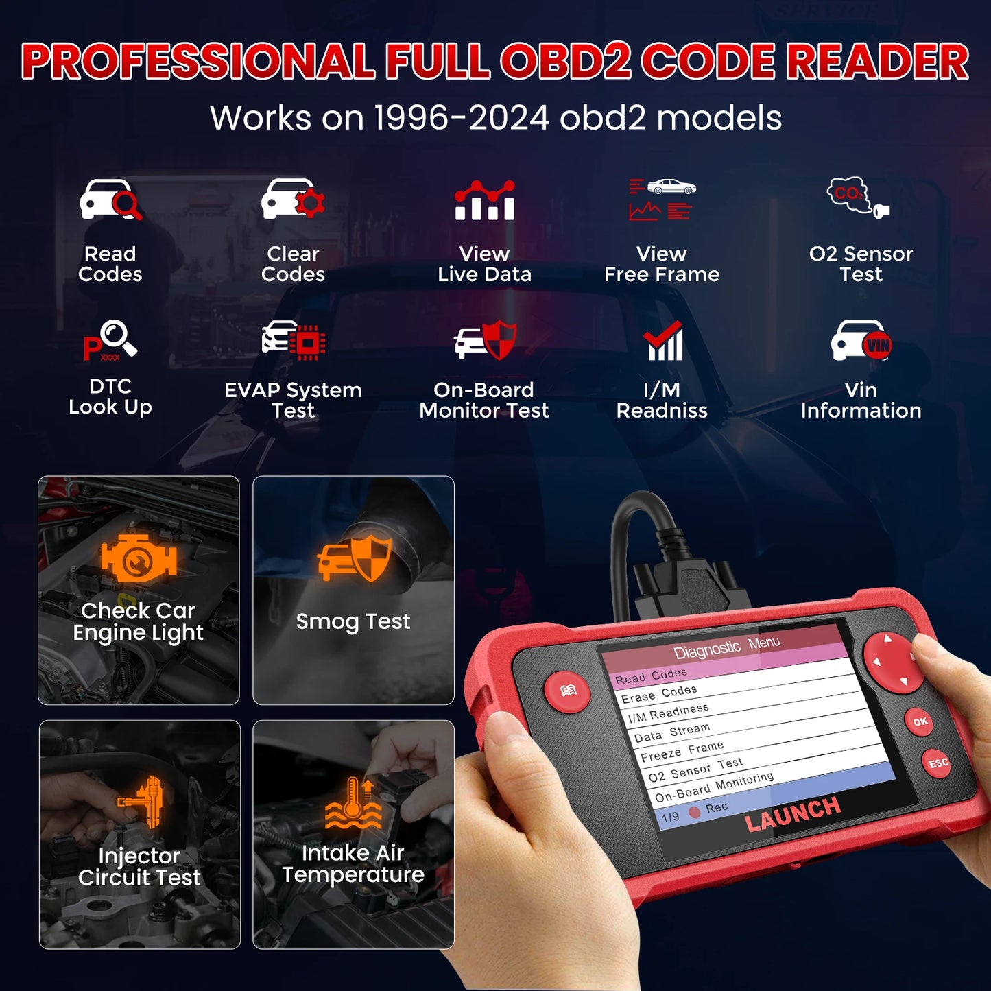 LAUNCH® X431 CRP123 V2.0 Diagnostic Tool
