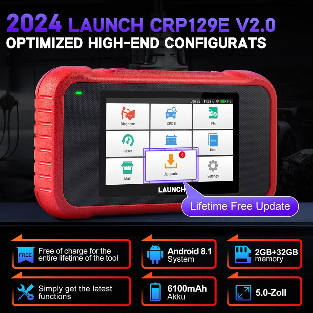 LAUNCH® X431 CRP129E V2.0
