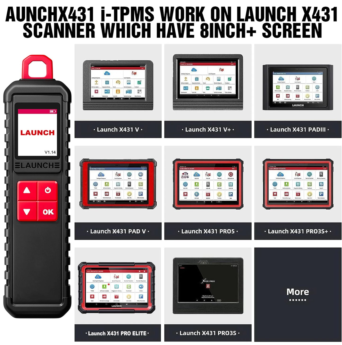 2025 LAUNCH X431 i-TPMS Tire Pressure Diagnostic Tool