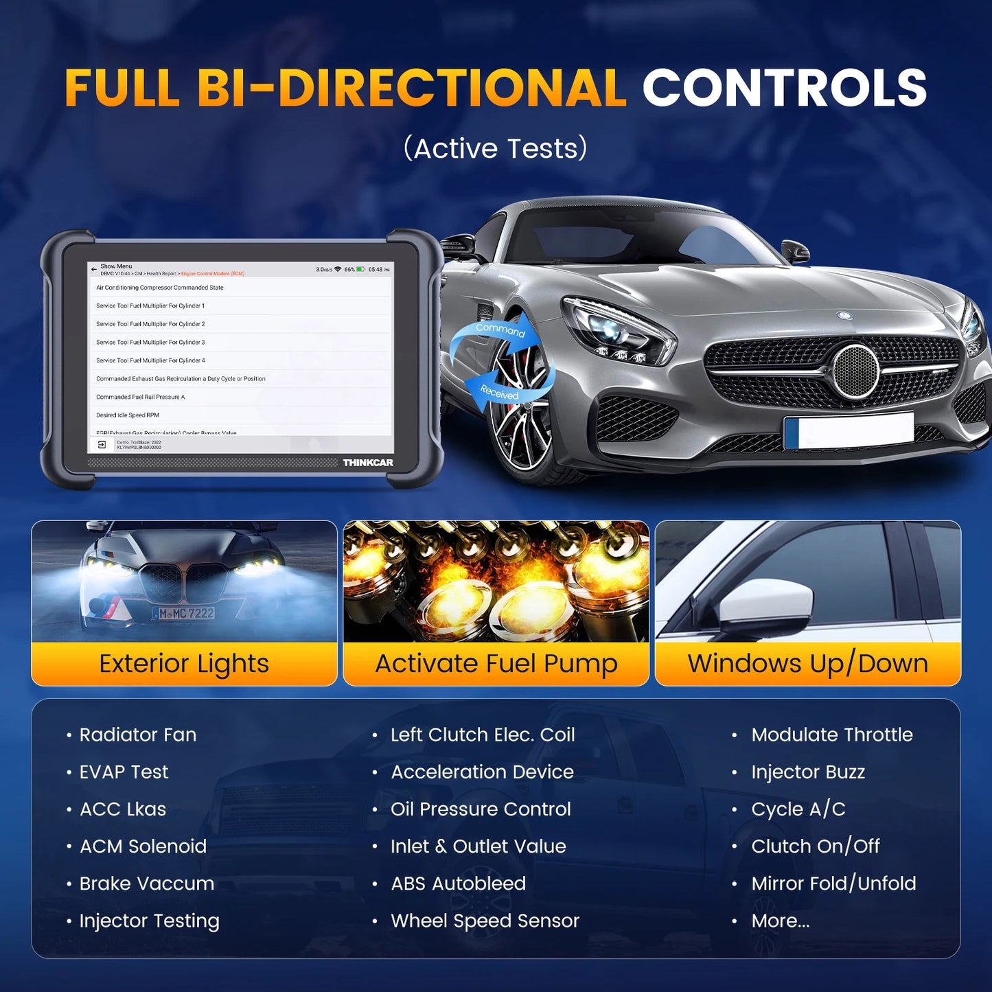 THINKCAR THINKSCAN 689BT -diagnostiikkalaite