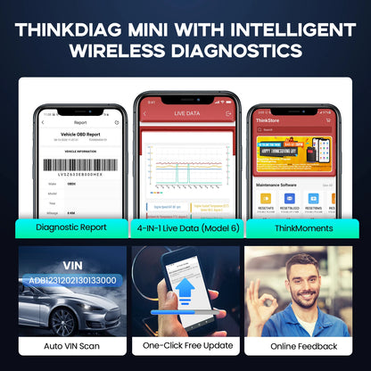 THINKCAR ThinkDiag Mini Diagnostic Device with Bluetooth