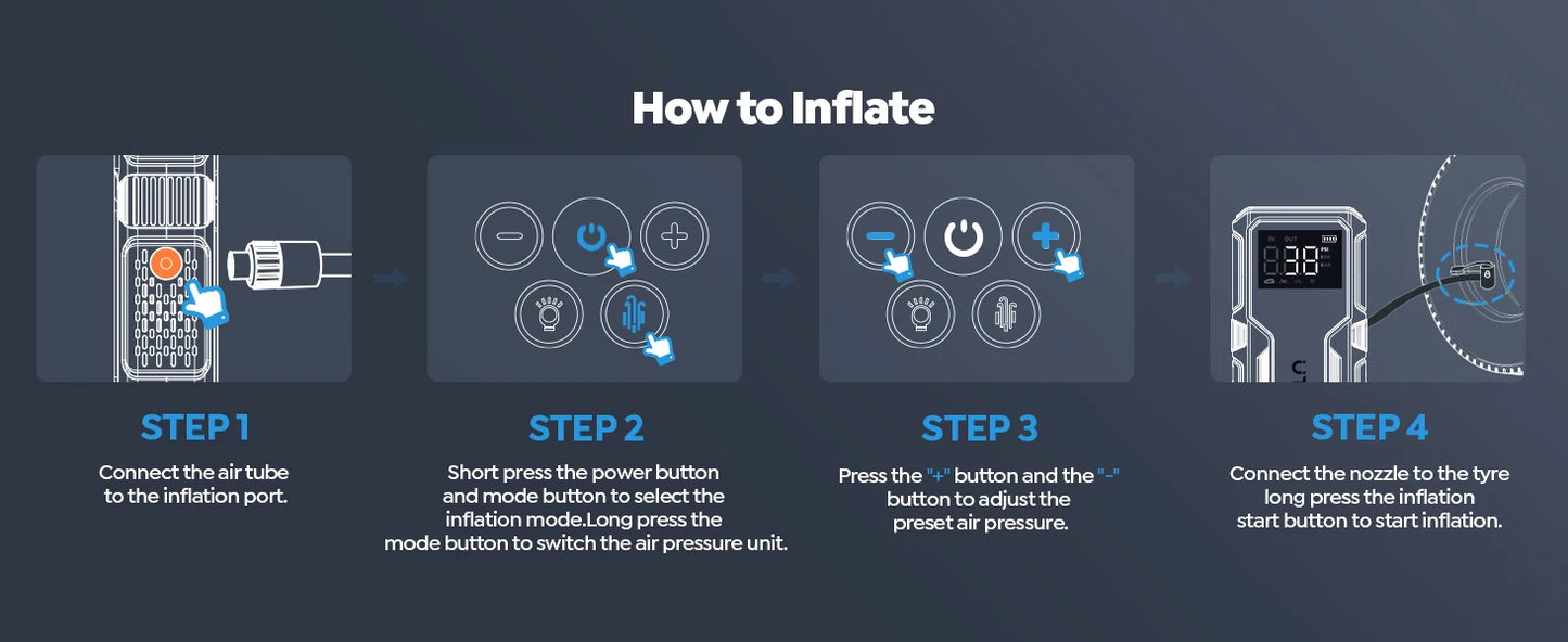 UTRAI JS-9 1500A käynnistin/ilmapumppu