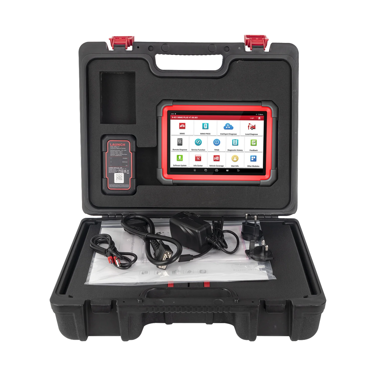 Launch© X431 IMMO PLUS Key Programming Device + Diagnostic Device 