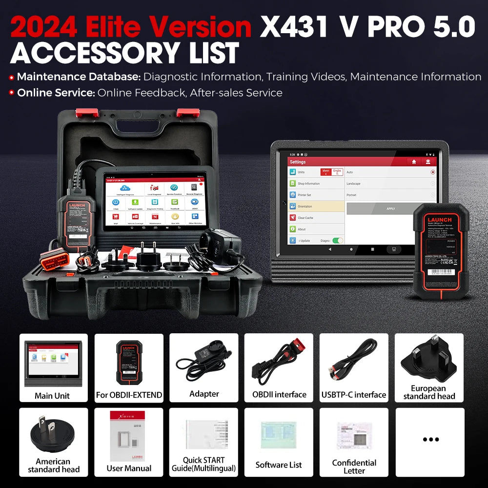 LAUNCH X431 PROS V5.0 Diagnostic Tool