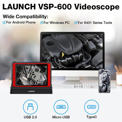 LAUNCH® VSP-600 Endoscope Camera