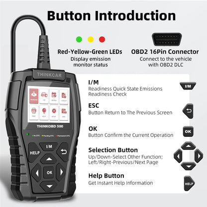 THINKCAR THINKOBD 500 Engine System Diagnostic Device
