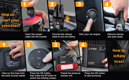 UTRAI JS-5 2000A Пусковое устройство/Компрессор