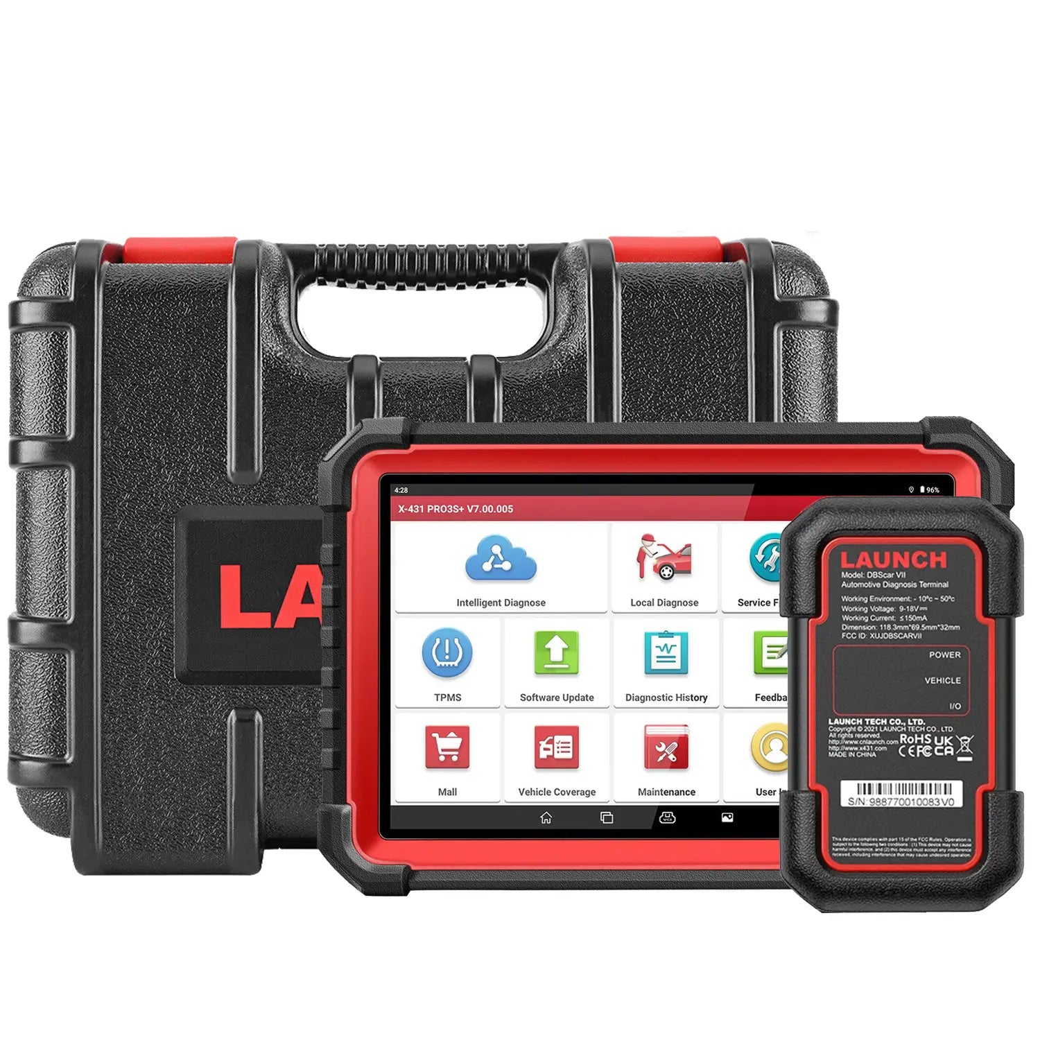 LAUNCH® X431 PRO3S+V5.0 Diagnostikaseade - AutoDiagnostik