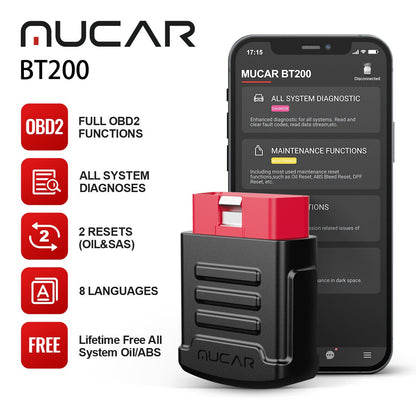 MUCAR BT200 – funktsioonid